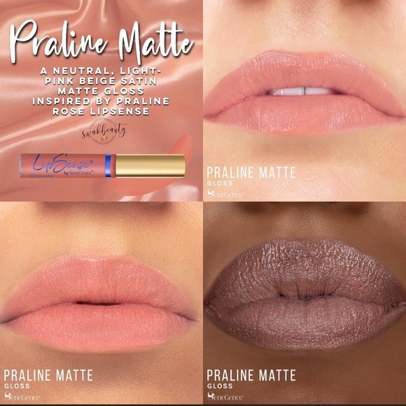 NWT. SeneGence Praline Matte LipSense Gloss - Picture 1 of 6